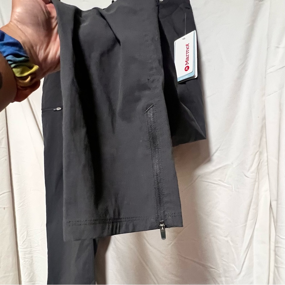 NEW Marmot Gray Raina Hiking Outdoor Rain Pants Spring Waterproof Activewear - Picture 5 of 16